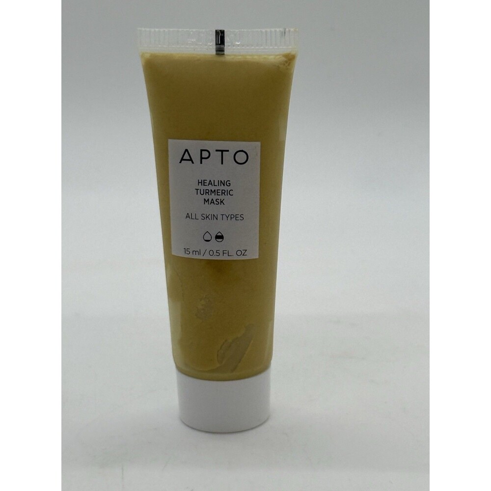 APTO Skincare Tumeric Mask -Brightening NATURAL Facial W/ Azelaic Acid 15mL New